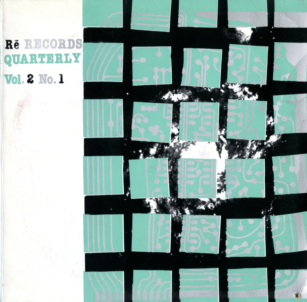 1987年の『Rē Records Quarterly Vol. 2』Vol1表ジャケ